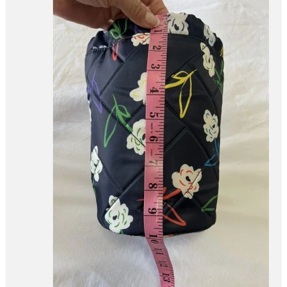 Lug Tumbler NEW Bright Floral Drawstring Storage Pouch NWT